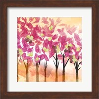 Framed Pink Trees