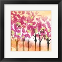 Framed Pink Trees