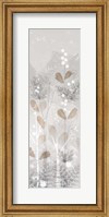 Framed Golden Forest Panel III
