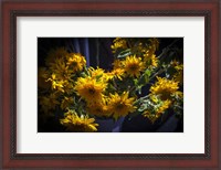 Framed Yellow Flowers