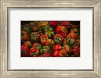 Framed Red Peppers
