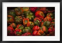 Framed Red Peppers