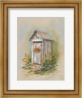 Framed Country Outhouse I