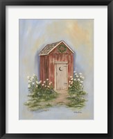 Framed Country Outhouse II