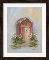 Framed Country Outhouse II