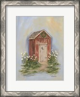 Framed Country Outhouse II