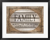 Framed Family - Where the Fun Begins
