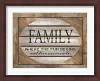 Framed Family - Where the Fun Begins