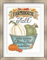 Framed Farmhouse Fall Pumpkins