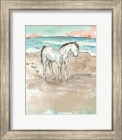 Framed Sea Horse