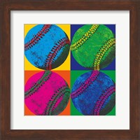 Framed Ball Four - Baseball