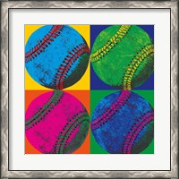 Framed Ball Four - Baseball