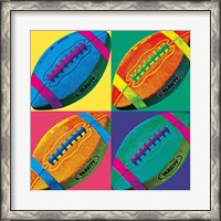 Framed 'Ball Four - Football' border=