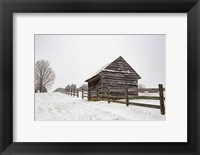 Framed Coming to the Barn