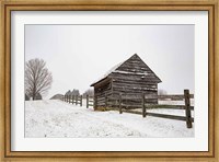 Framed Coming to the Barn