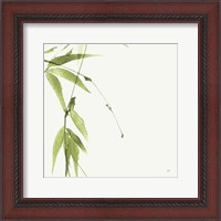 Framed Bamboo V Green