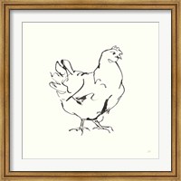 Framed Line Chicken I