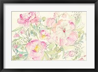 Framed Peony Garden