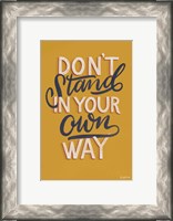 Framed Encouraging Words - Stand