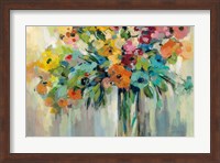 Framed Cloud of Flowers