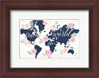 Framed Moroccan Bouquet I