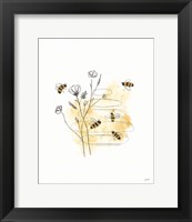 Framed Bees and Botanicals I