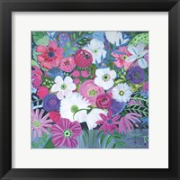 Framed Jungle of Florals