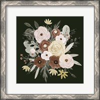 Framed 'Earthy Bouquet I' border=