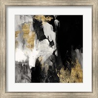 Framed Neutral Gold Collage III