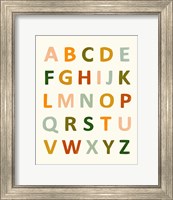 Framed 'ABC 123 I' border=