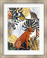 Framed Jungle Jumble I