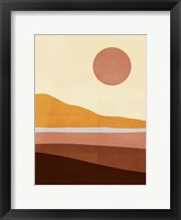 Sunseeker Landscape I Framed Print