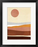 Sunseeker Landscape II Framed Print
