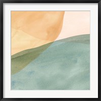 Framed Pastel Color Study III