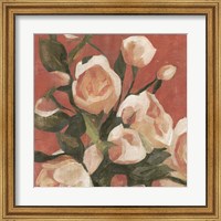 Framed Rose Tangle I