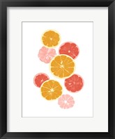 Framed Festive Fruit I