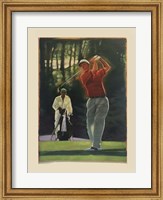 Framed Golfer