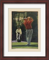 Framed Golfer