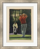 Framed Golfer