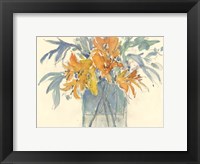 Framed Day Lily Moment II