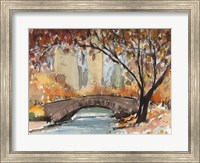 Framed Autumn in New York - Study I