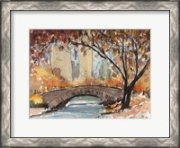Framed Autumn in New York - Study I