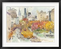 Framed Autumn in New York - Study III