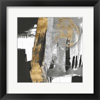 Framed Golden Strokes II