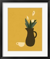 Framed Mod Peace Lily I