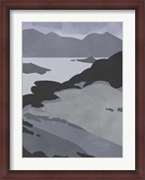 Framed Grayscale Island Chain II