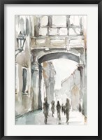 Framed Watercolor Arch Studies I