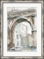 Framed Watercolor Arch Studies III