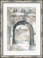 Framed Watercolor Arch Studies IV