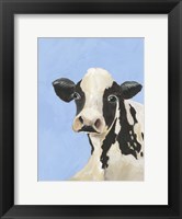 Framed Cow-don Bleu III